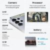 Samsung Galaxy S25 Ultra 5G 512 GB, 12 GB RAM, Titanium Whitesilver, Mobile Phone - Image 6